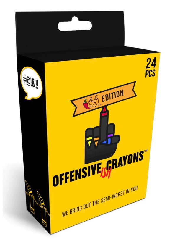 Crayola Porn - Offensive Crayons: Porn Pack /funny Gifts Gag Gift Funny - Etsy