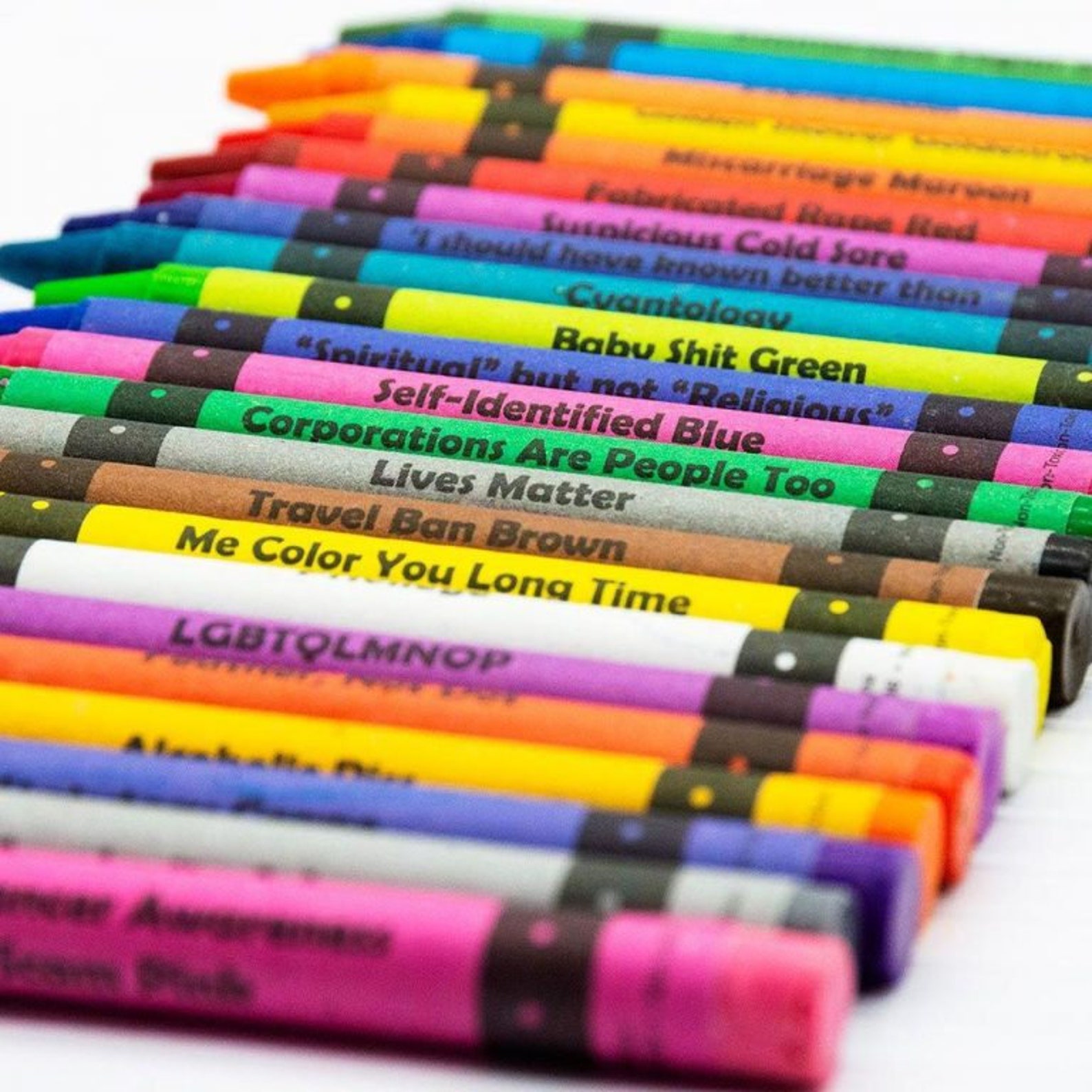 Offensive Crayons Funny Gag Gift Sarcastic Adult Fun Etsy