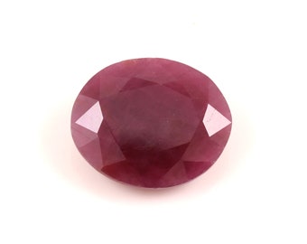 Exclusive Top Quality Natural Ruby Oval Shape Cabochon Loose Gemstone For Making Jewelry 5.00 Ct 12X10X4 MM AM-165