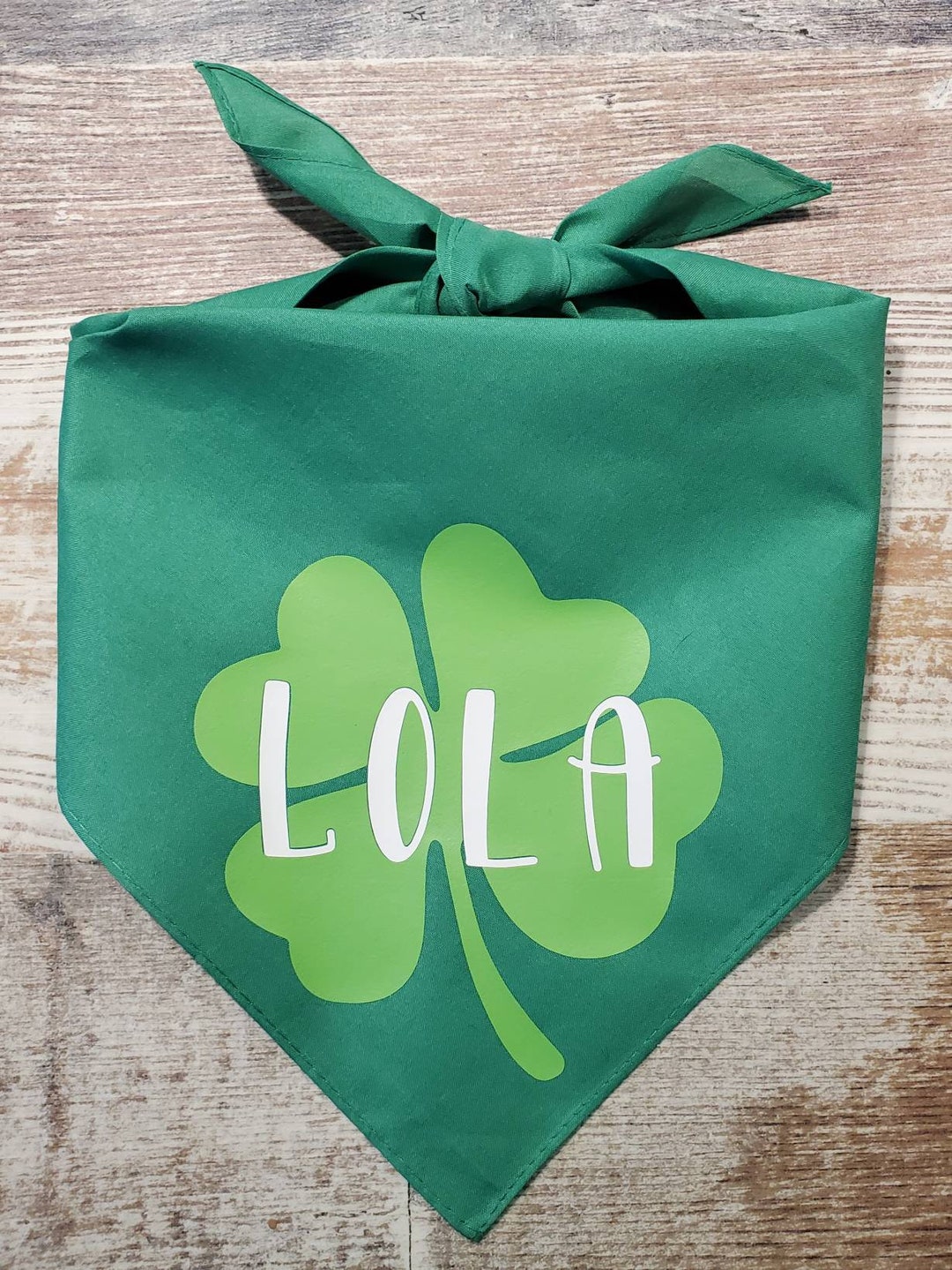 st patricks day bandana for dog