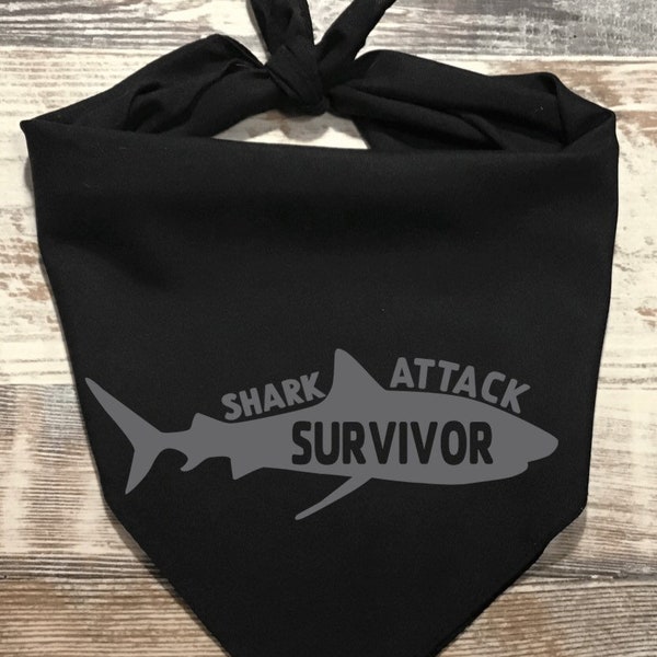 Shark Attack Survivor | Amputee Dog Bandana