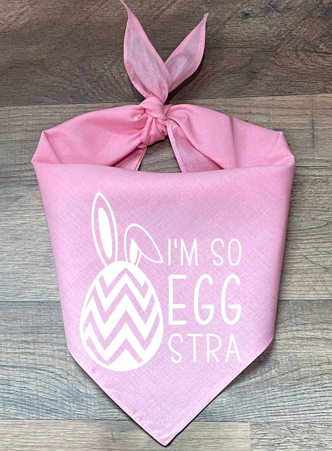 I'm so EGG Stra Easter Dog Bandana, Easter Dog Bandana, so Extra Pet