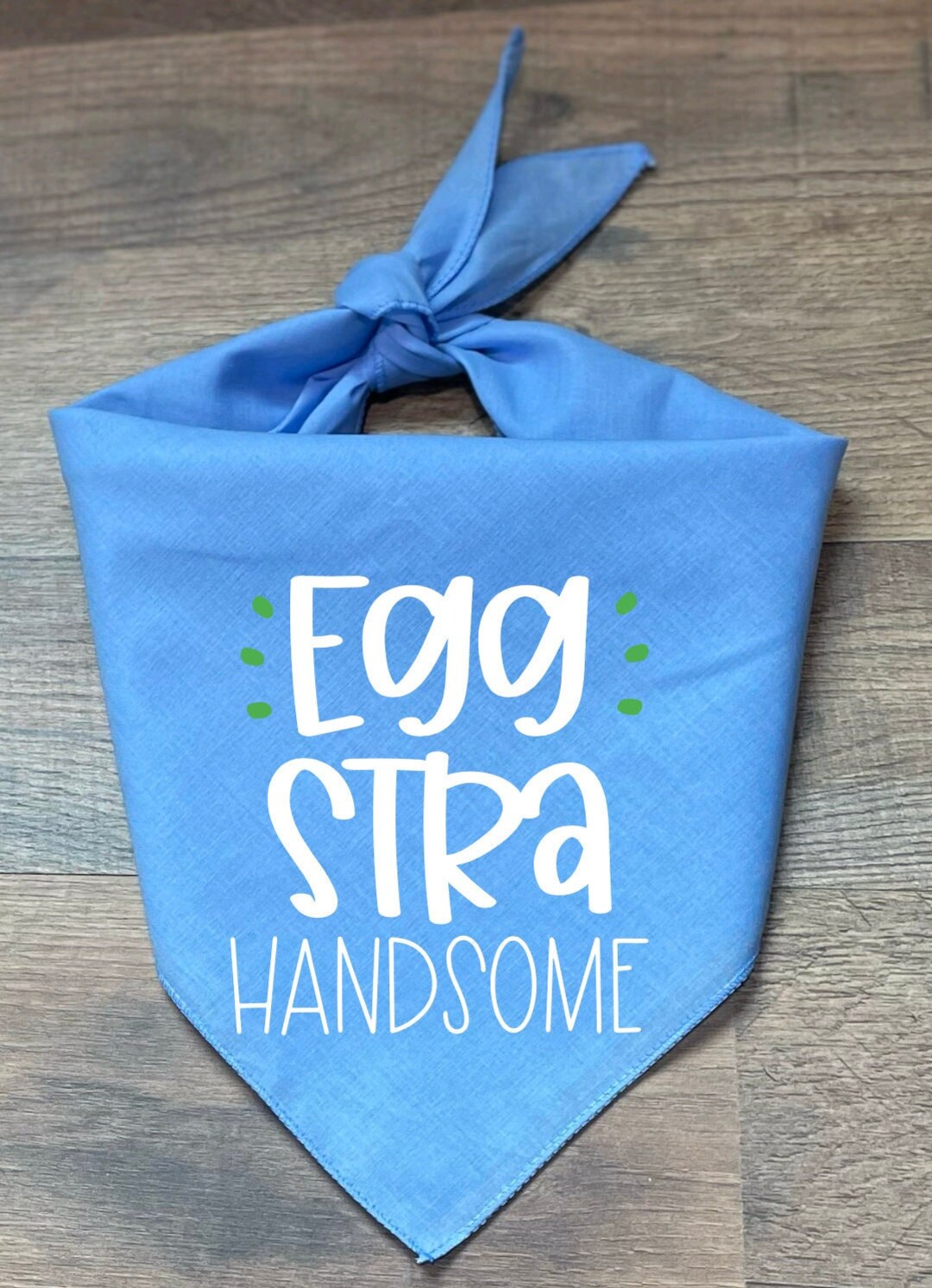 Eggstra Handsome Bandana Easter Dog Bandana Eggstra Handsome Etsy