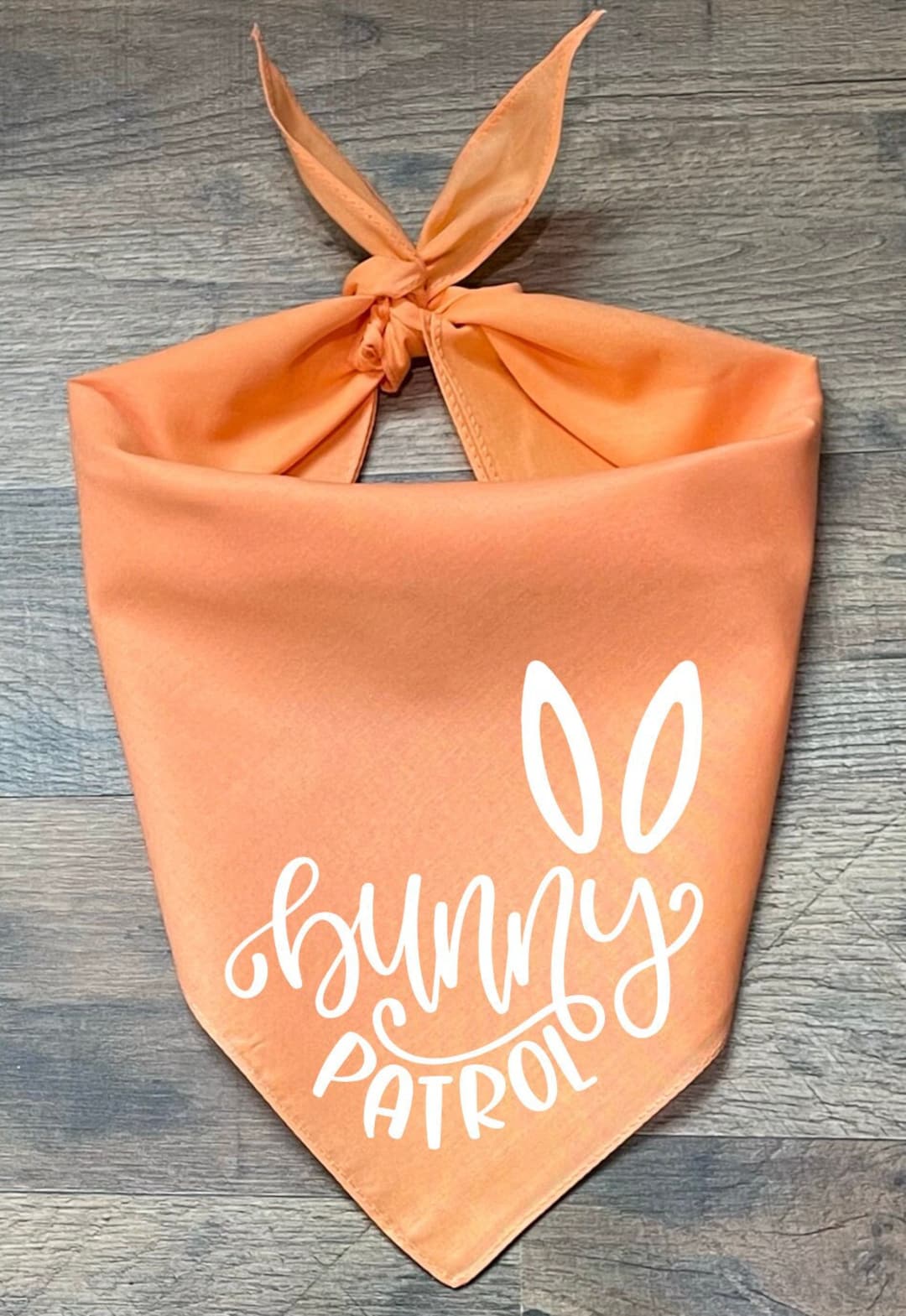 Bunny Patrol Dog Bandana, Easter Bandana, Easter Dog Bandana Etsy