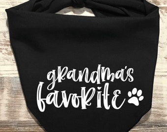 Grandma’s Favorite | Dog Bandana
