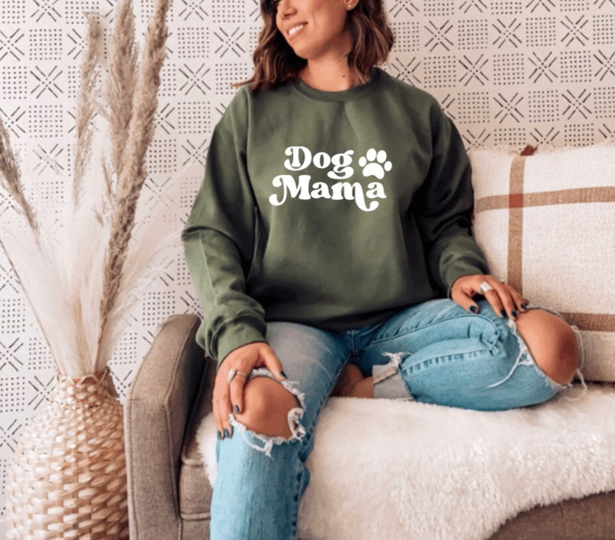 Dog Mom Sweatshirt | Dog Mom