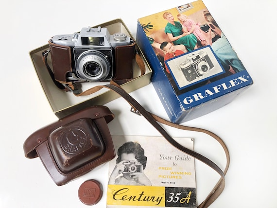 Graflex Century 35A Rangefinder Camera, Vintage Camera, Vintage
