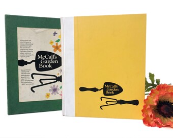 McCall's Garden Book by Gretchen Fischer Harshbarger, Vintage Garden Book, Deluxe Edition Book, 1968