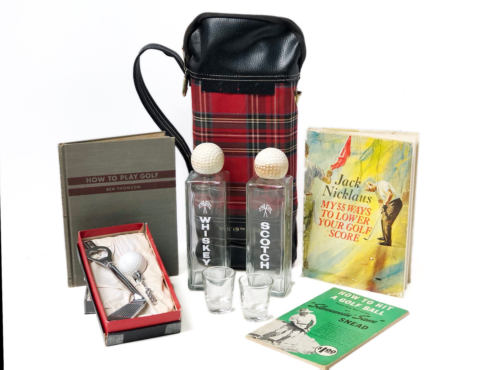 Ultimate Golf Gift Set Vintage Golf Gifts MidCentury Etsy