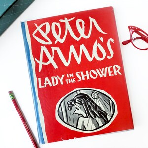 1967 Peter Arno's Lady In The Shower, Vintage Cartoon Book, The New Yorker, First Printing