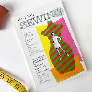1969 Instant Sewing HC Book, Vintage Sewing Book