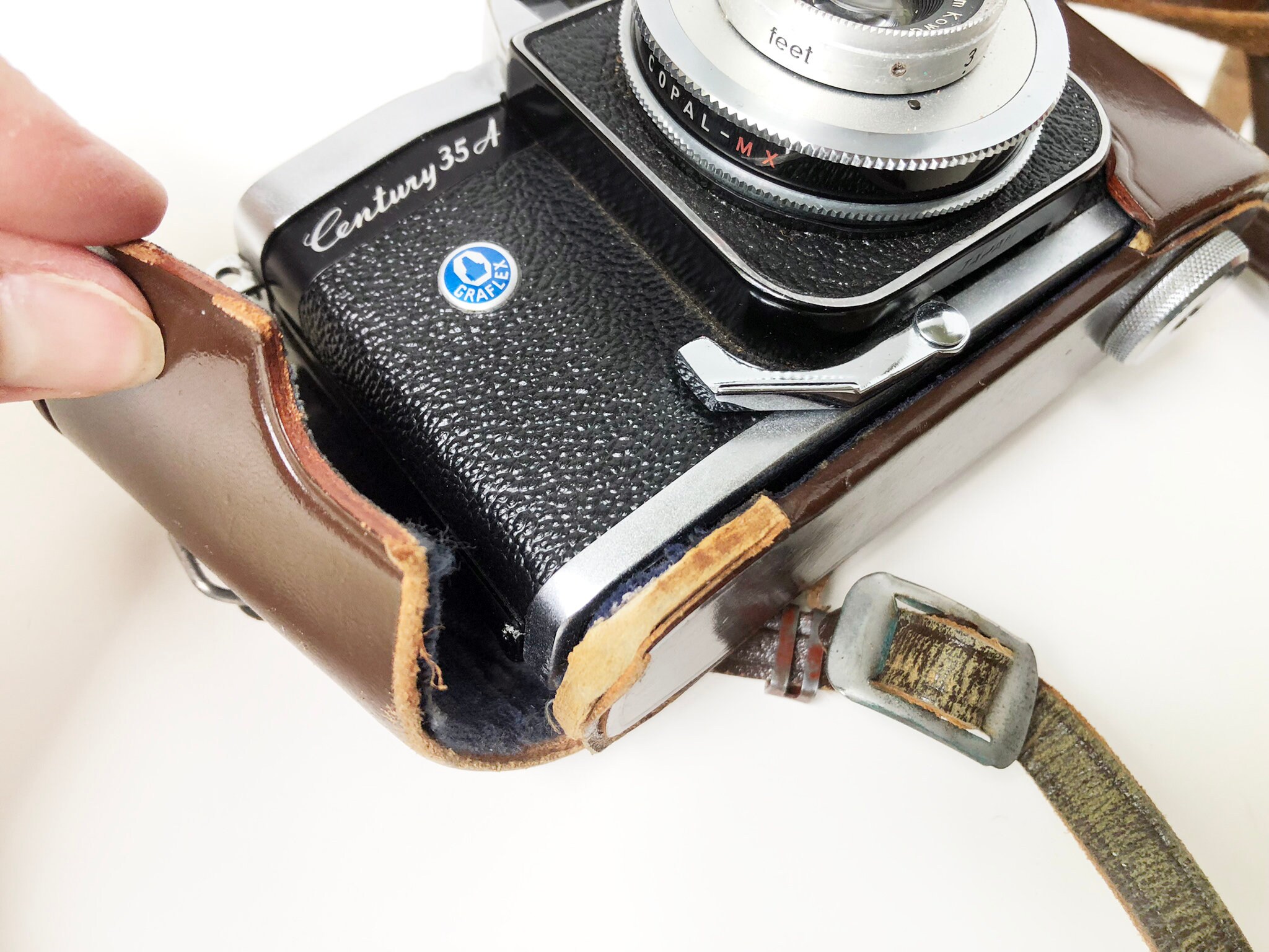 MADE IN GERMANY 35mm アンティークフィルムカメラ Vintage Goldammer Golda 35mm film camera RF w. Schneider
