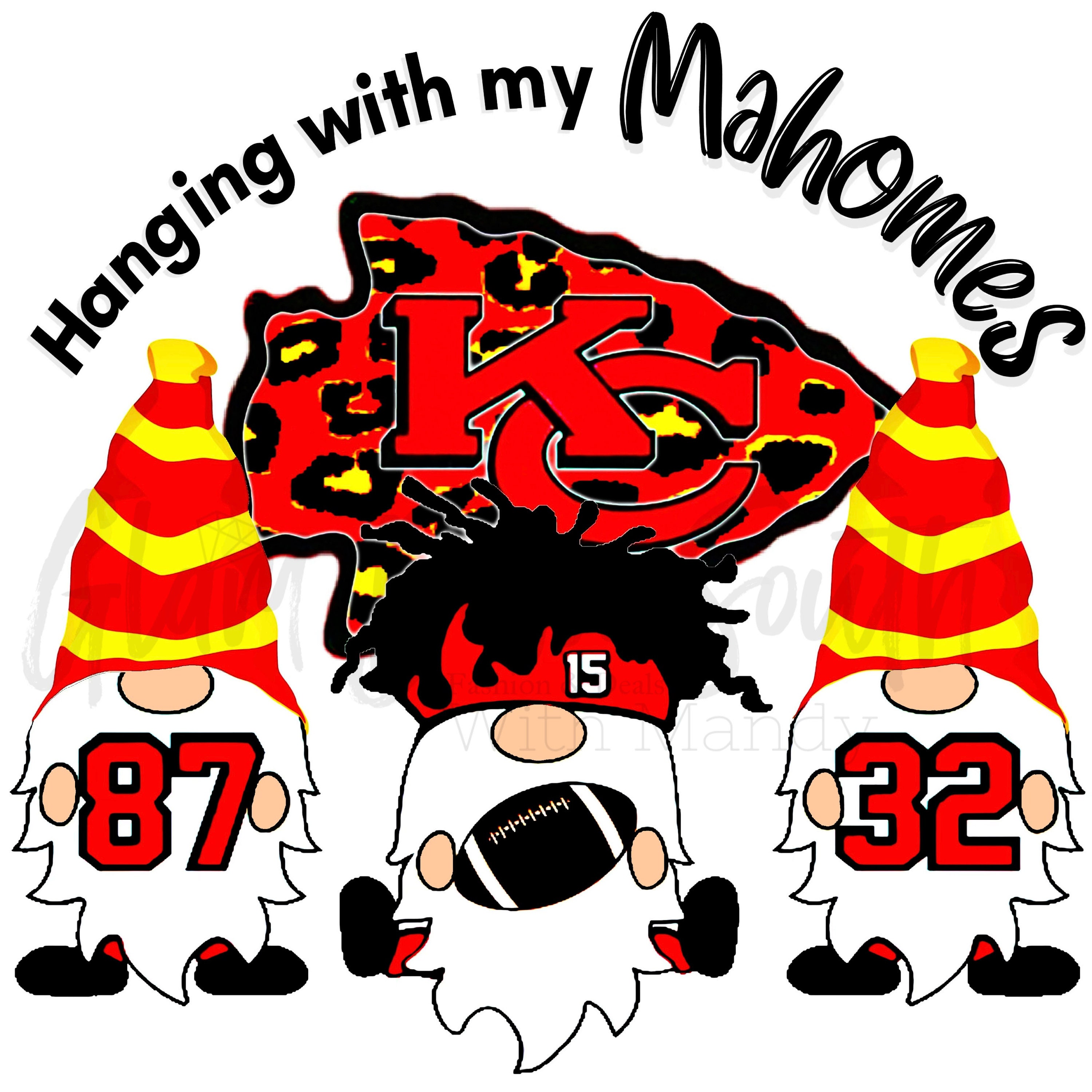 Mahomes Kansas City Chiefs Gnomes Etsy