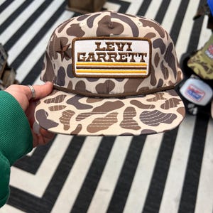 Op maat gemaakte hoed met camouflageprint, jacht