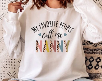 World's Best Nanny Sweatshirt World's Best Nanny Sweatshirt