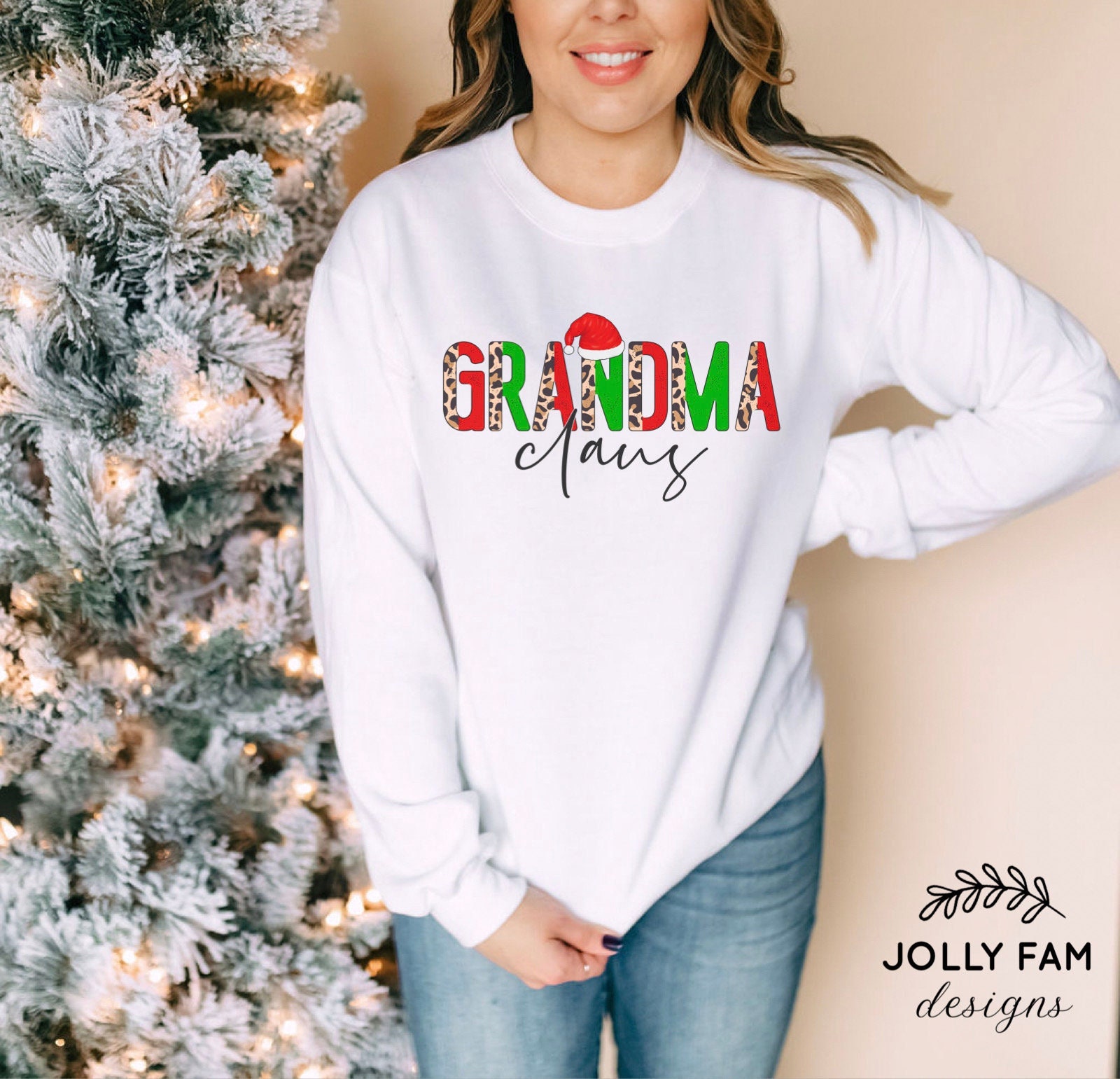 Grandma Christmas Shirt Grandma Gift 