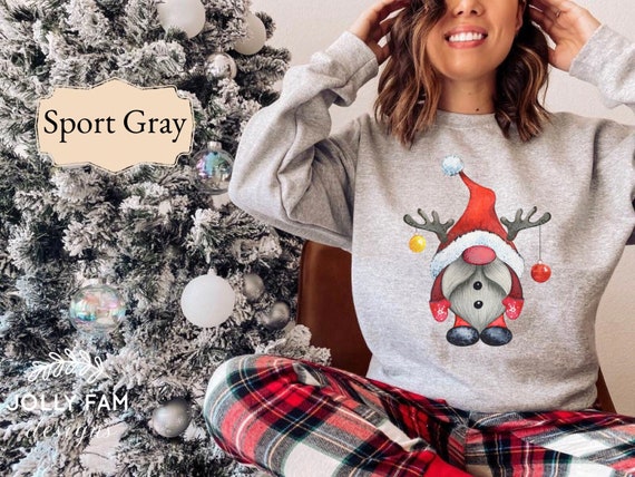 Retro Christmas Santa Sweatshirt 
