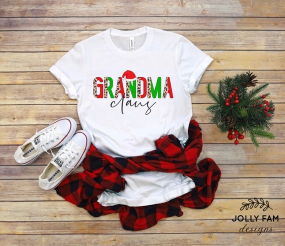 Grandma Christmas Shirt Grandma Gift 
