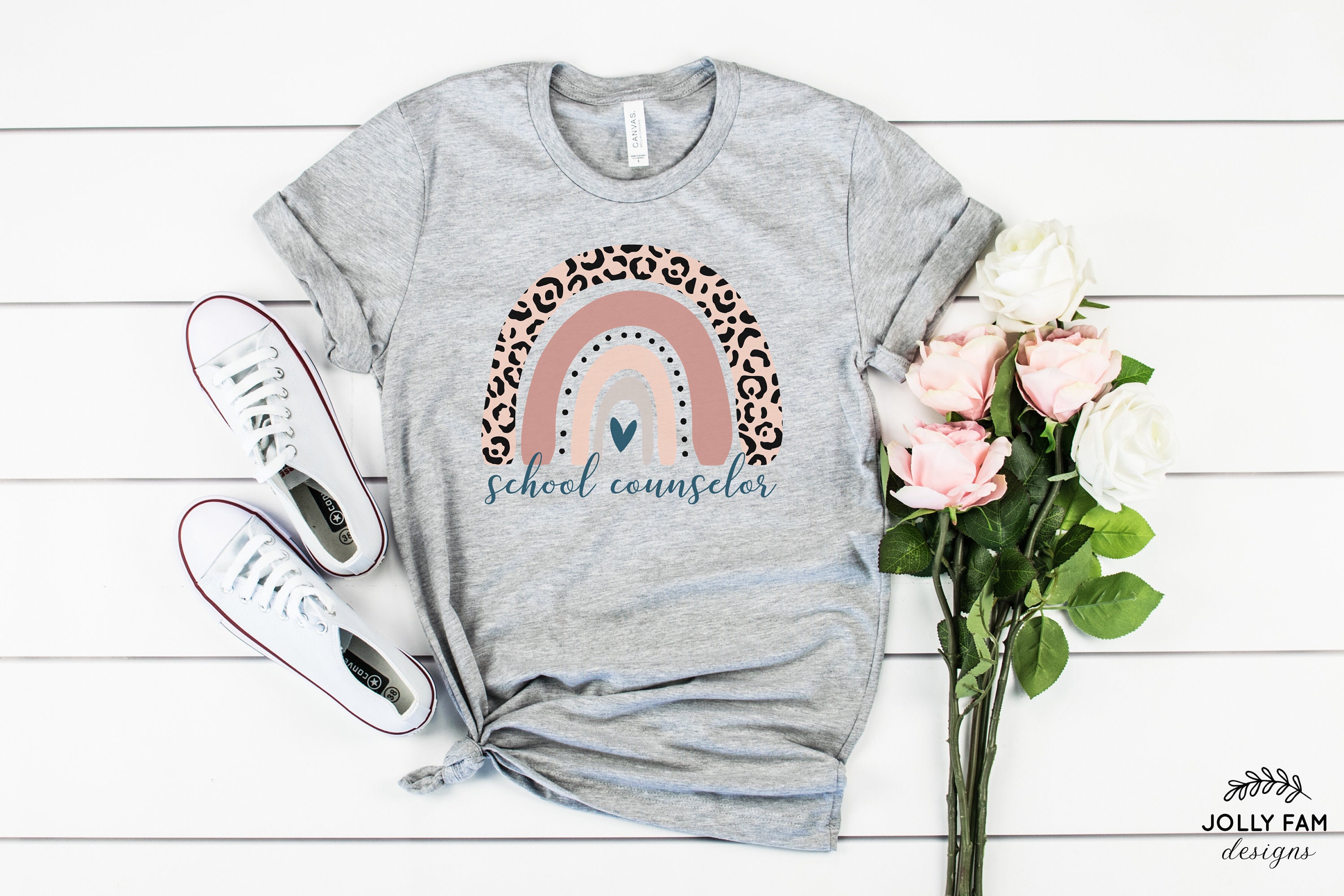 School Counselor Shirt, School Counselor Present, School Counselor Rainbow, School Counselor Gift, Counselor Shirt, Mental Health Matters