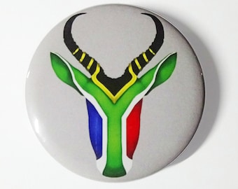 South Africa Springbok Rugby Bottle Opener Keyring