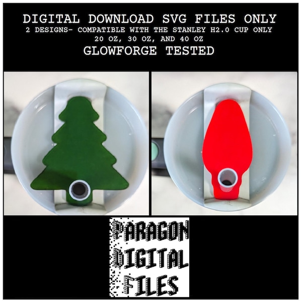 Christmas Stanley Tag File - Etsy