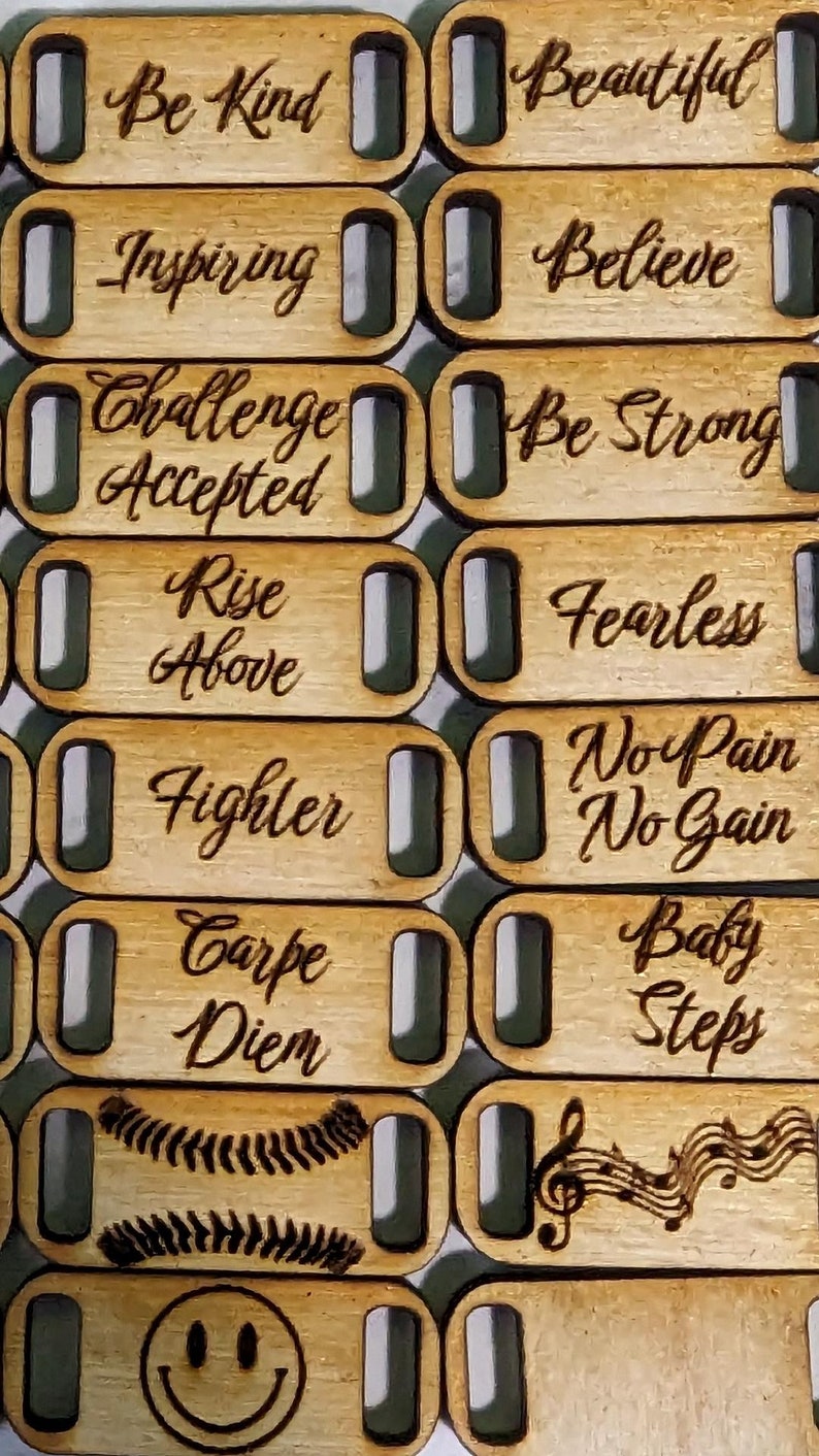 SHOELACE CHARMS SVG Digital Download File Bundle Shoe Charm Etsy