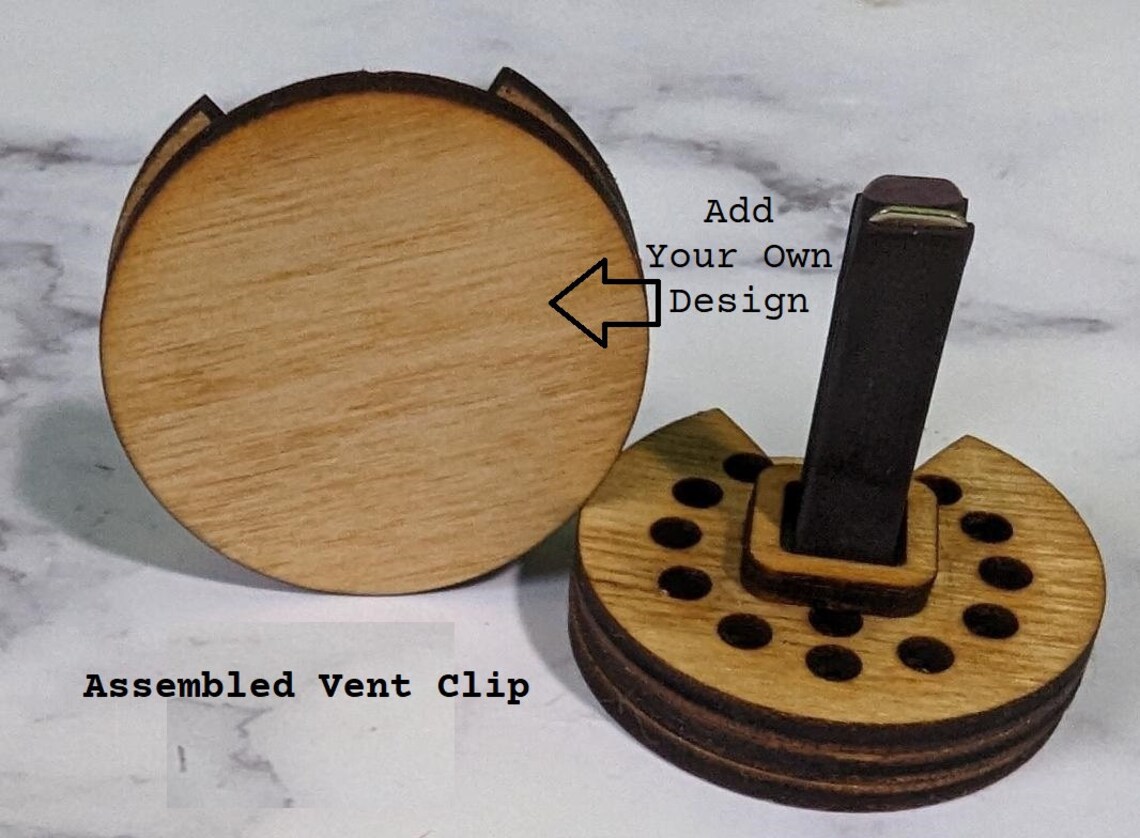 Plain Air Freshener Laser Cut Digital File Auto Air Freshener Etsy