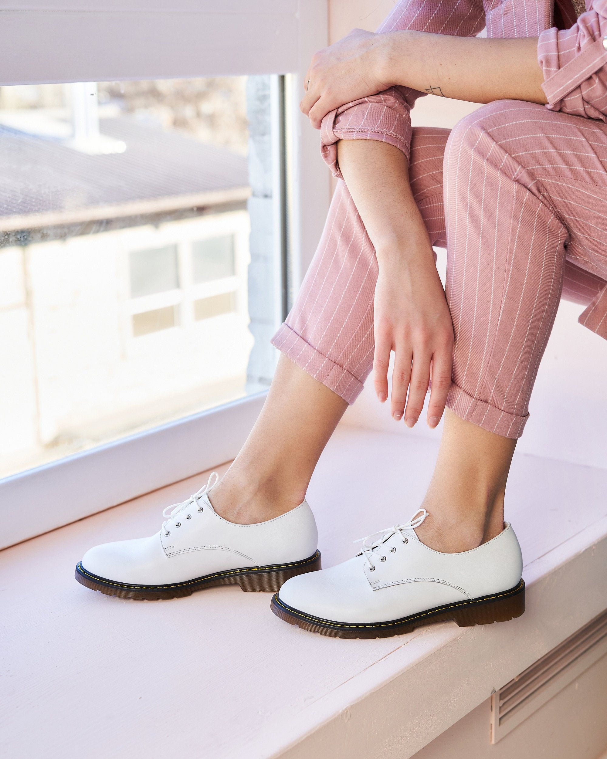 White leather oxfords White leather shoes Women White Shoes | Etsy
