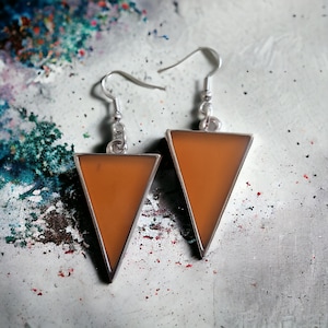 Triangle Dangle Earrings