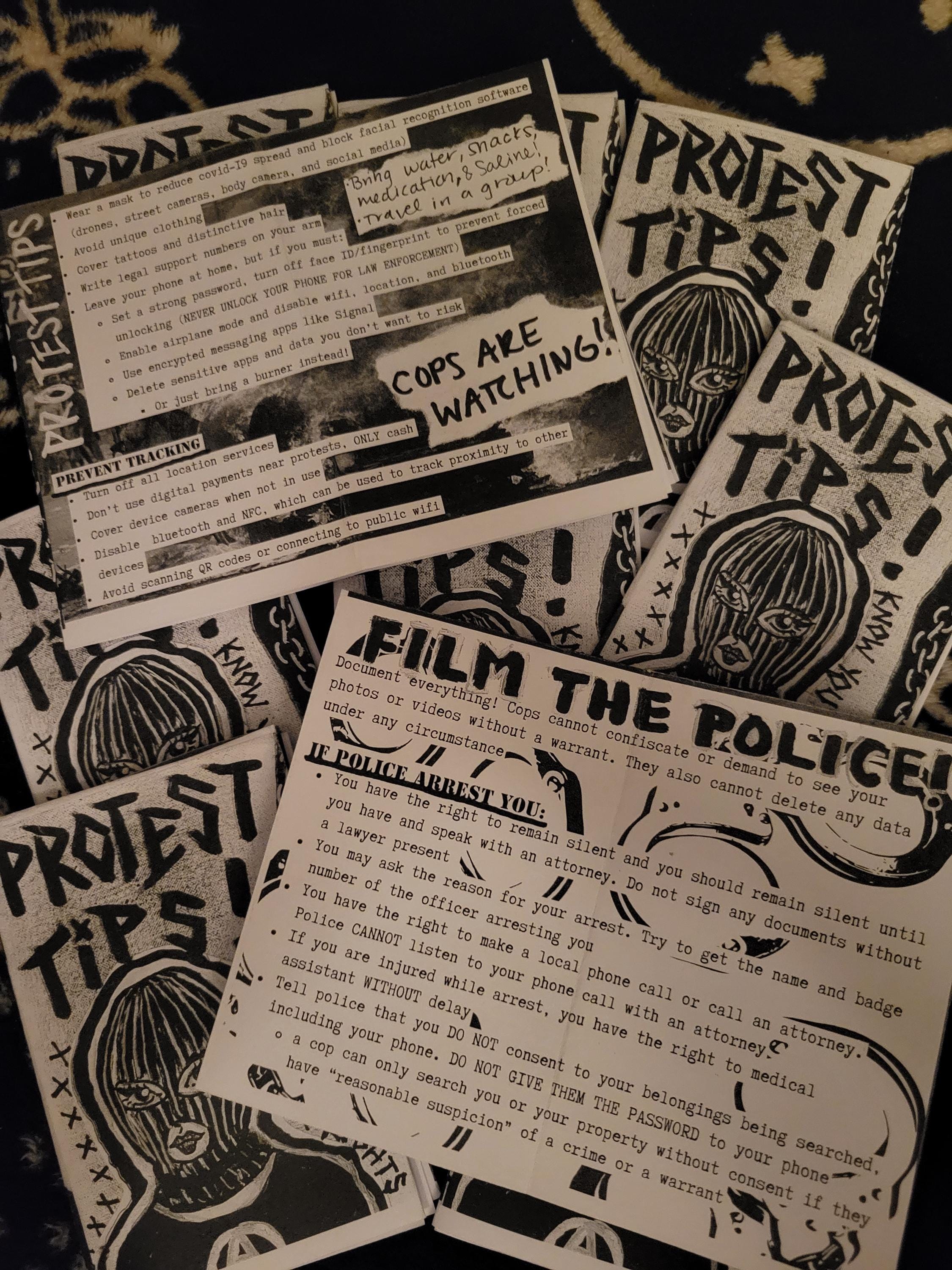 Protest Tips Mini Zine!! - Etsy