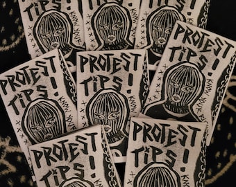 Mini-zine con consigli per le proteste!!