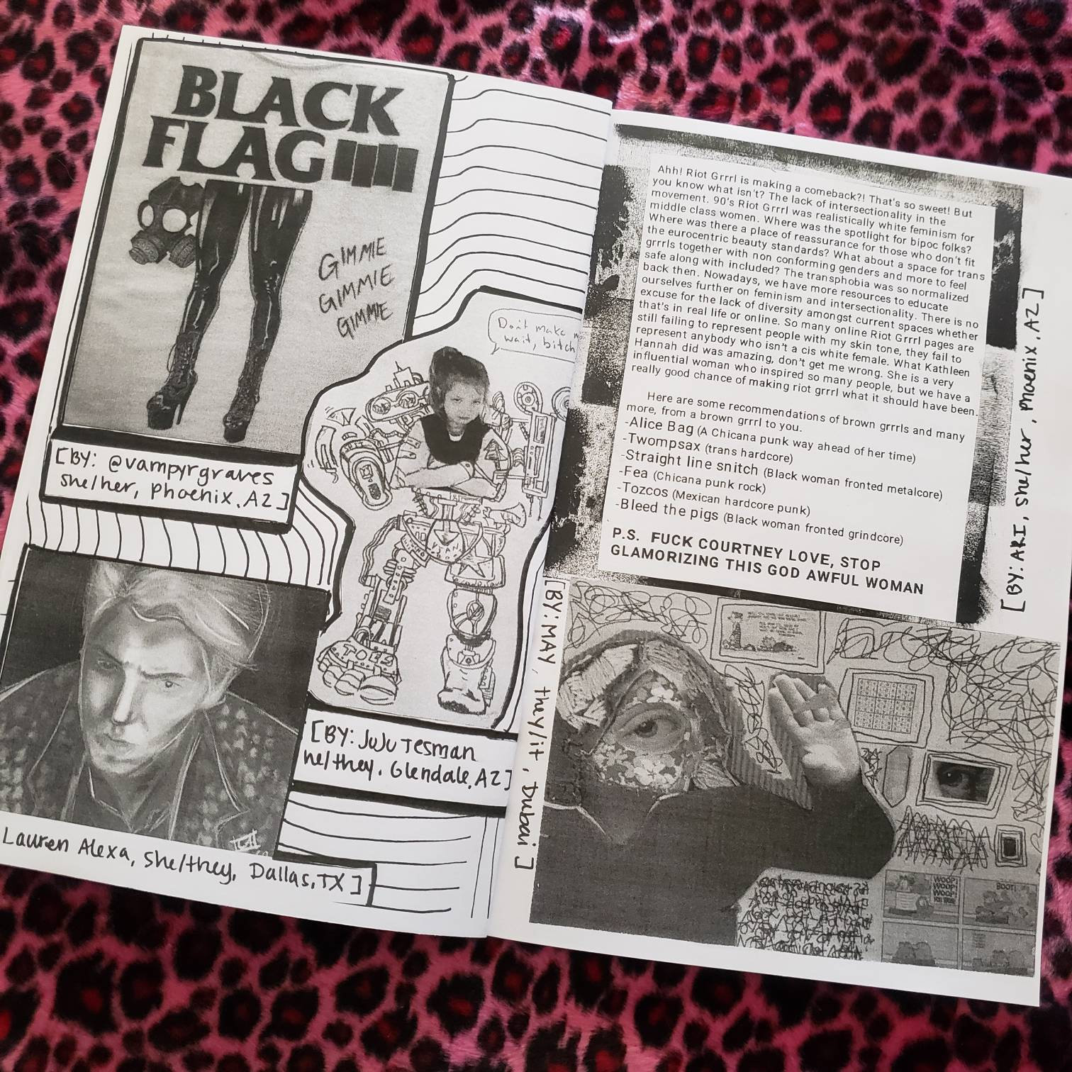 Riot Grrrl Zine Volume 2! - Etsy