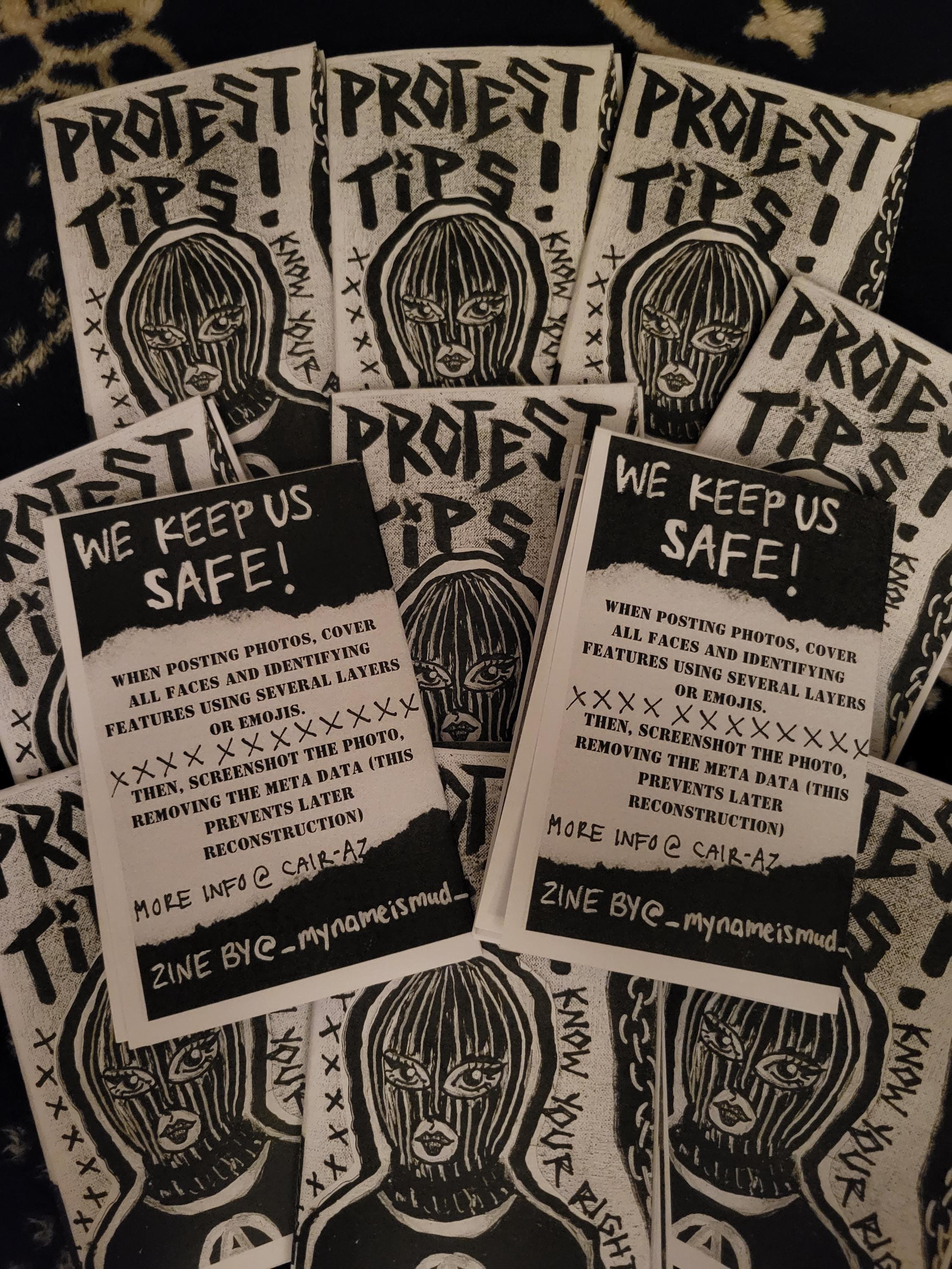 Protest Tips Mini Zine!! - Etsy
