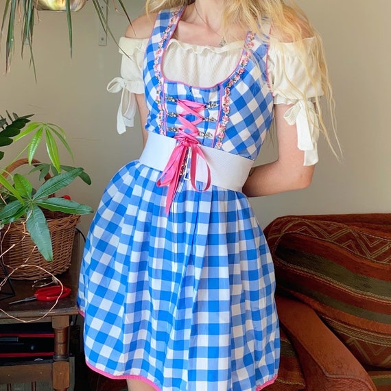 Bright vintage dirndl