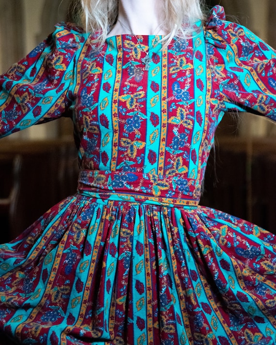 Laura Ashley vintage winter dress