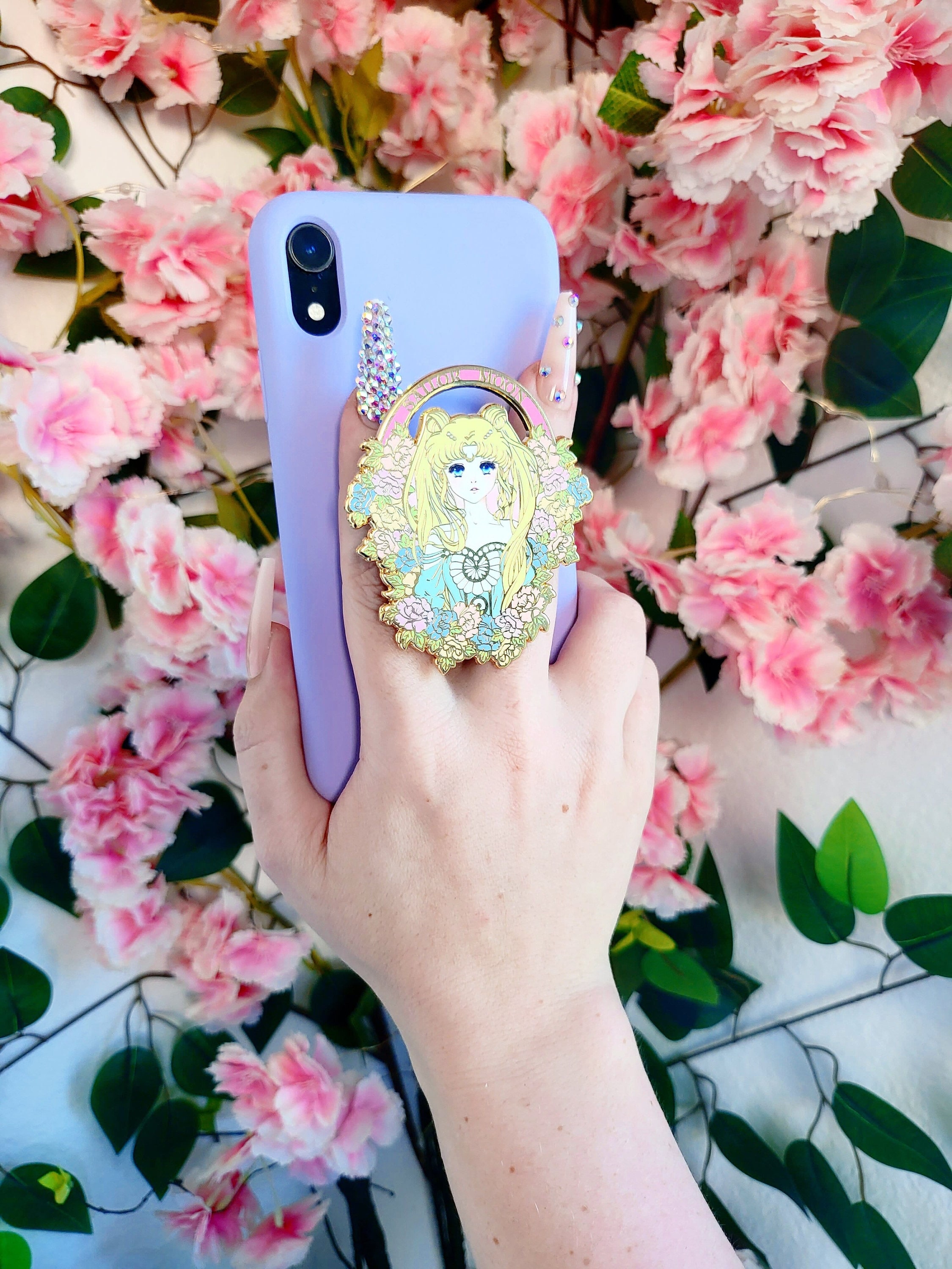 Goth Bag Pretty Guardian Sailor Moon Sailor Moon & Chibi-Usa Starry Sky Handbag - Exclusive Sailor Moon Keychain
