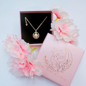 Crystal Shiny Star 1-delige hangende ketting 925 sterling verzilverd in 18 kt goud