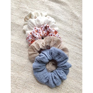 Scrunchie Haar tie, Haargummi aus Stoff, Haar Accessoire