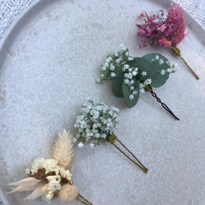 Haar Pin Haarnadel zum Einstecken Hochzeit Brautjungfern Brautfrisur Bild 3