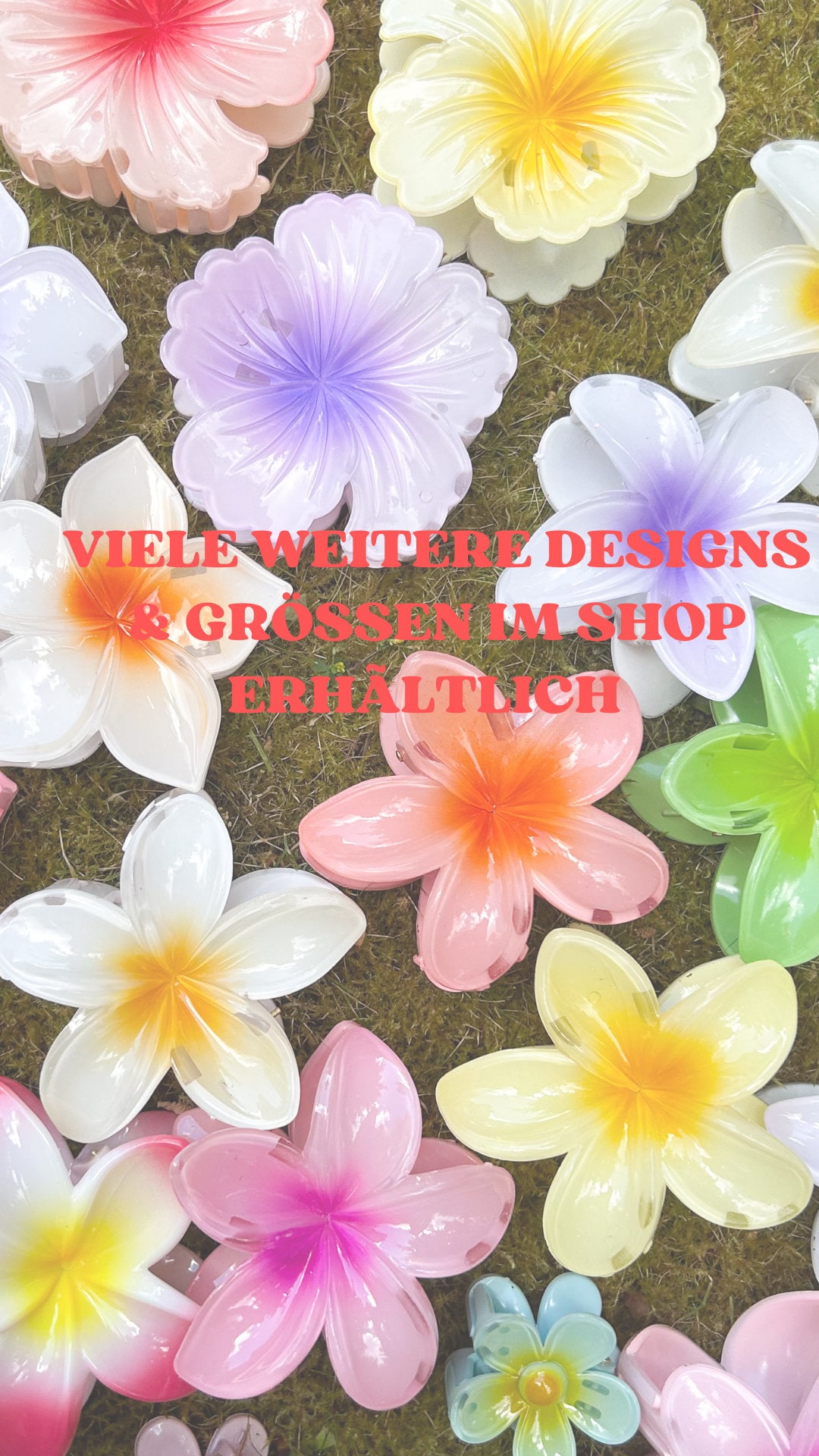 6 Künstliche Hibiskus-Haarspangen Für Frauen – 8,9 Cm, Hawaiianische Blumen-Clips, Böhmisch, Für Hochzeit & Strand