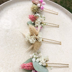 Haar Pin Haarnadel zum Einstecken Hochzeit Brautjungfern Brautfrisur Bild 2