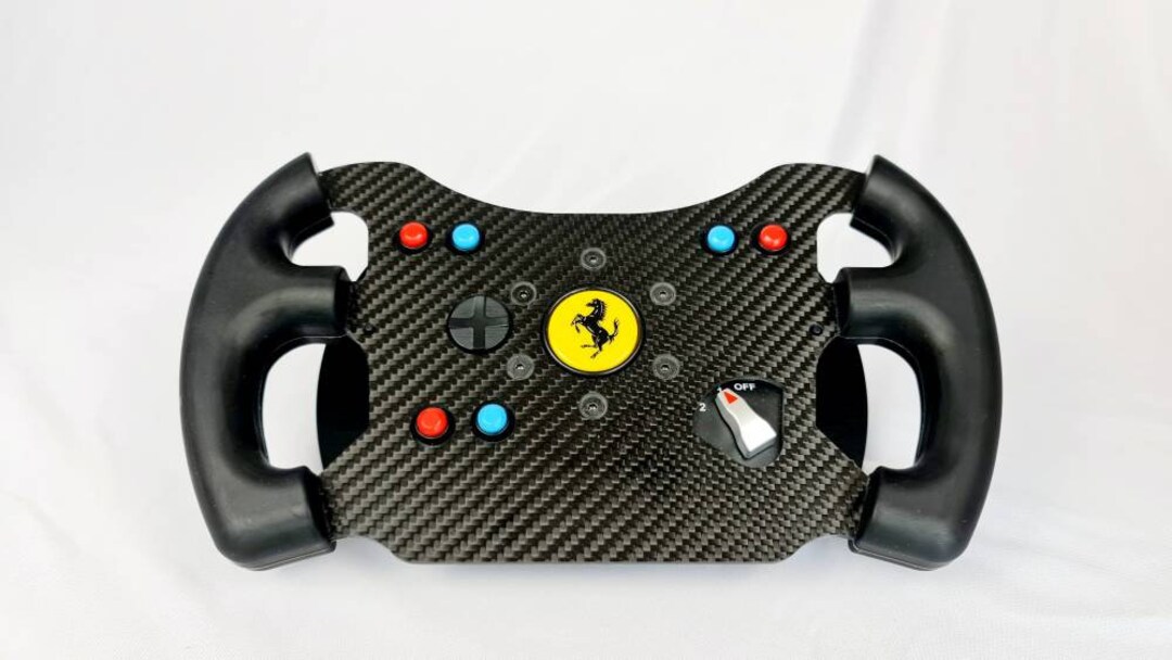 Thrustmaster T300 GTE Carbon Fiber GT3 Style Sim Racing Wheel Mod Etsy