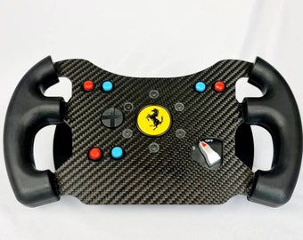 Thrustmaster T300 GTE Carbon Fiber GT3 Style Sim Racing Wheel Mod