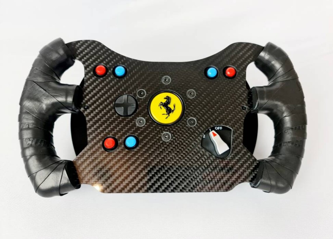 Thrustmaster T300 GTE Carbon Fiber GT3 Style Sim Racing Wheel Etsy UK