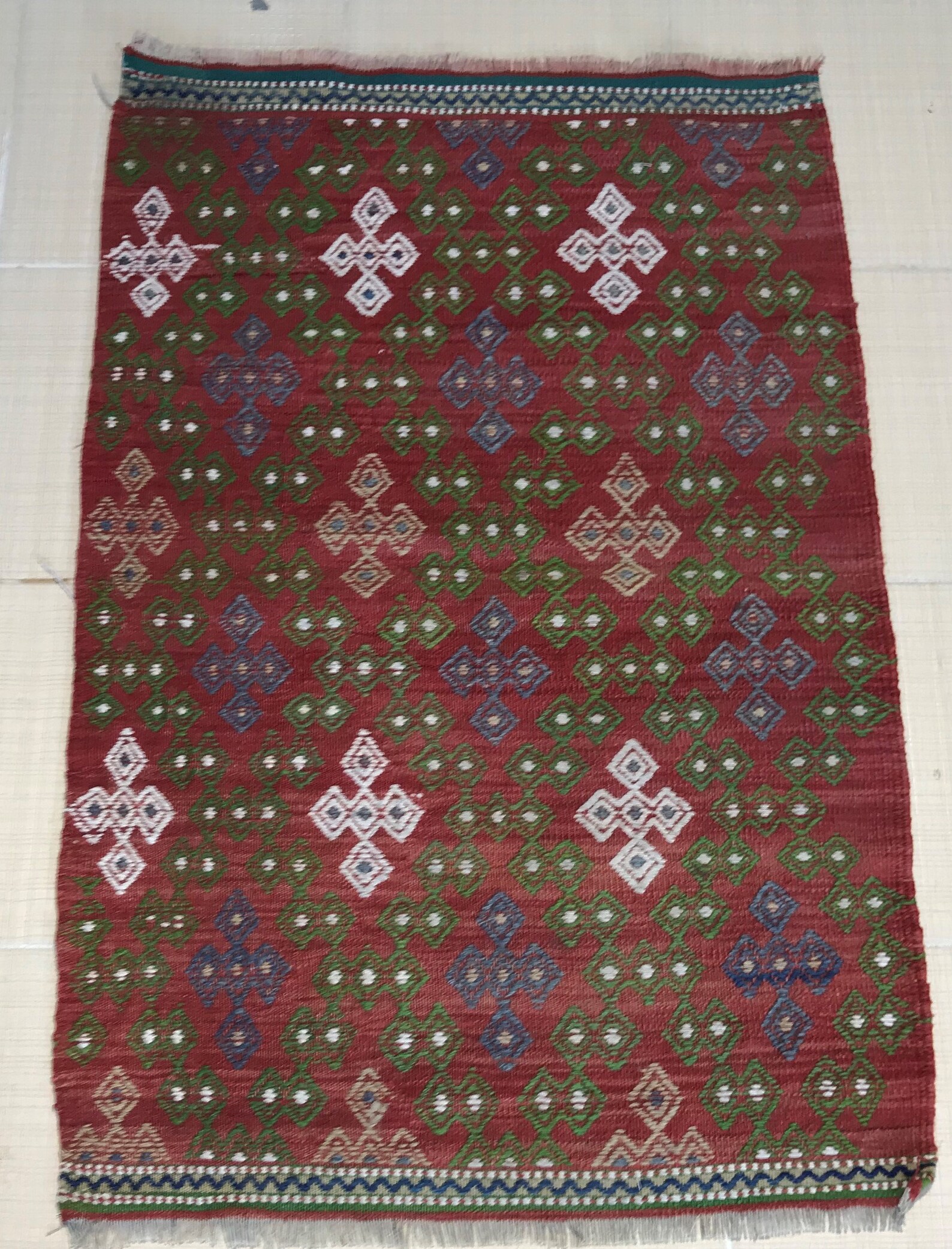 Handwoven Kilim Rug 2.36 X 3.60 Feet 72 CM X 110 CM . Etsy