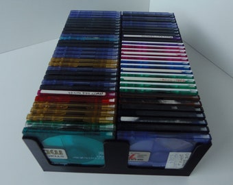 MiniDiscs not in cases tray (Holds 60 discs) storage/holder/stand/rack/box