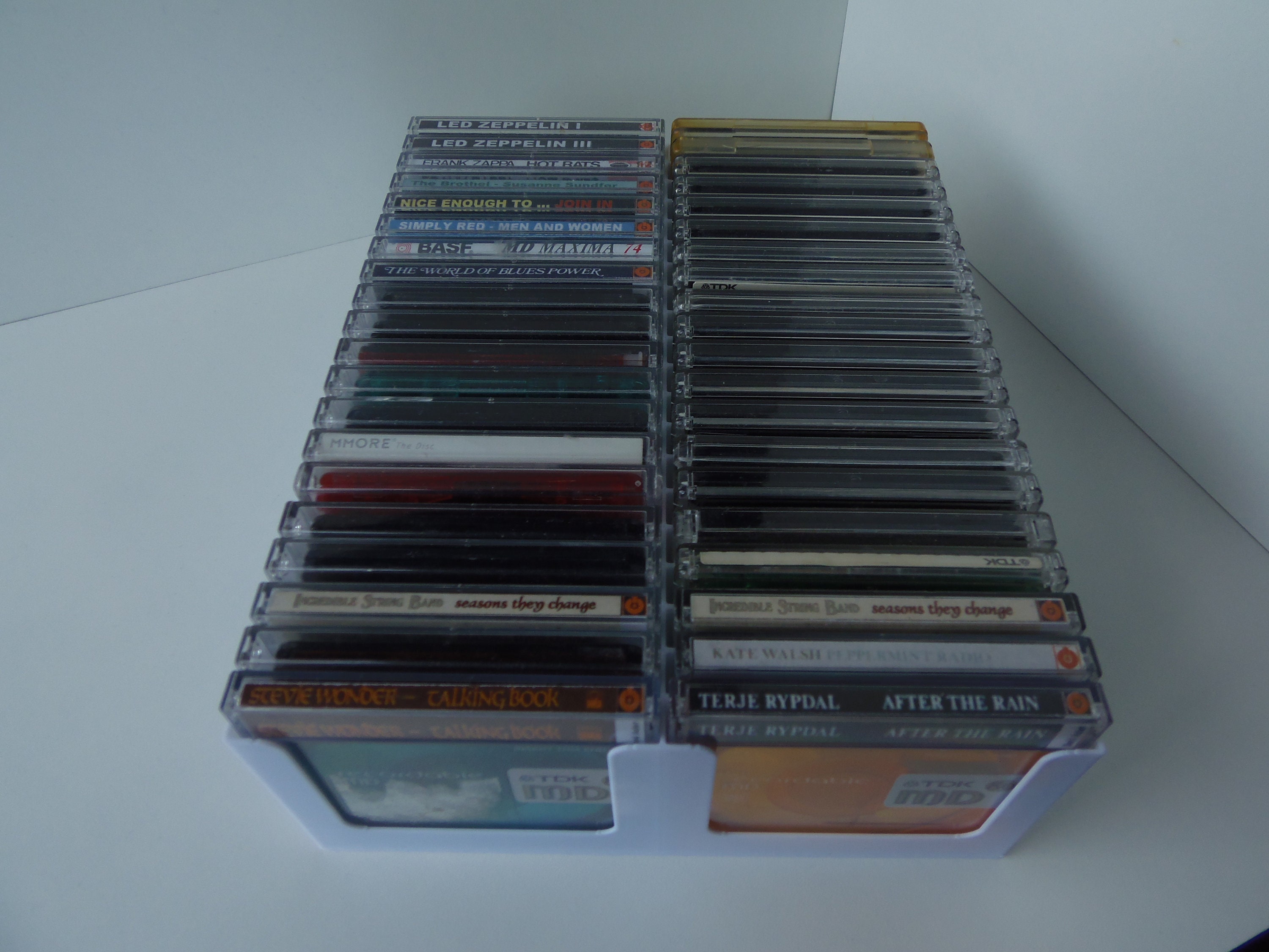Minidiscs in Cases Tray holds 40 Discs Etsy UK