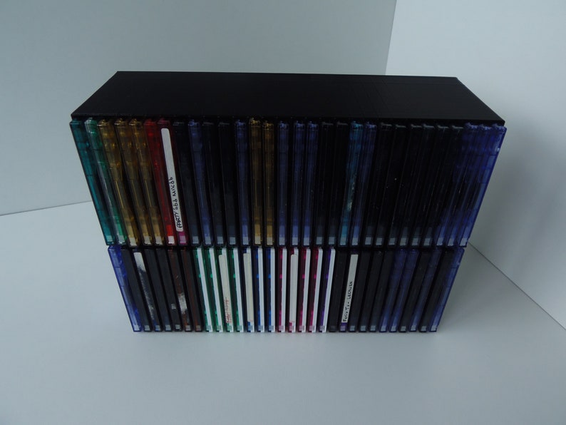 Minidiscs Not in Cases Tray (holds 60 Discs) Storage/holder/stand/rack ...