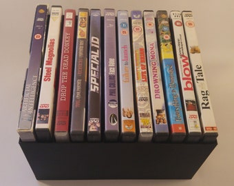 DVD cases tray (Holds 12 in a 1x12 layout) storage/holder/stand/rack/box