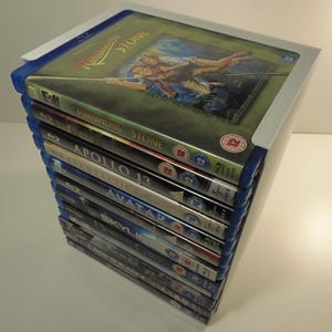 Vassoio per custodie Blu-ray (contiene 12 unità in un formato 1x12) contenitore/supporto/supporto/rack/scatola